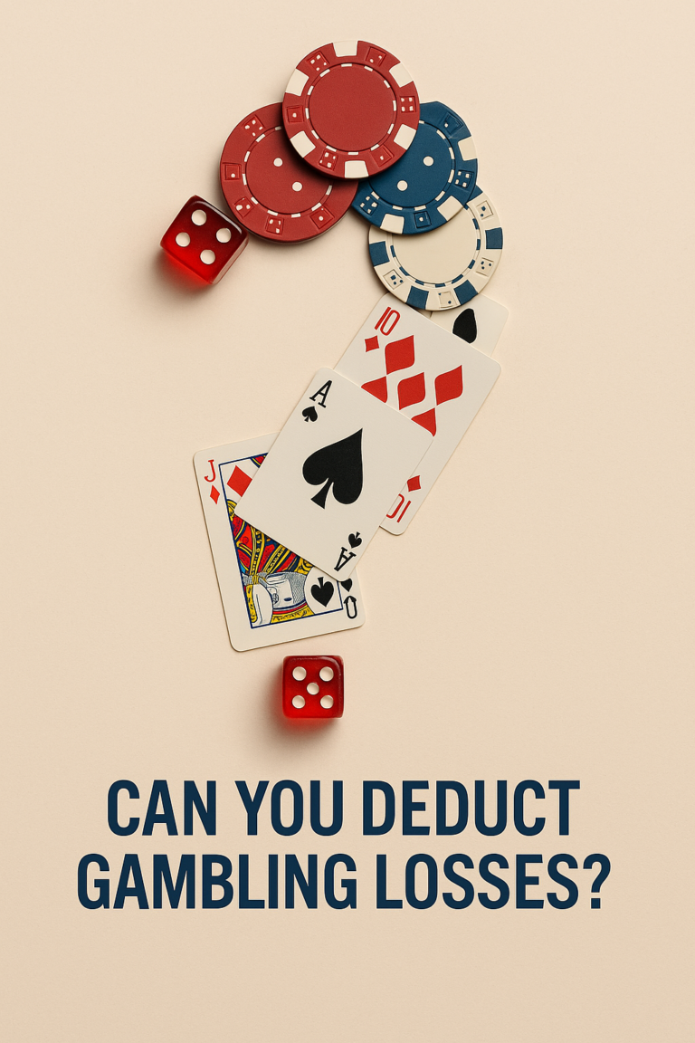 Can you deduct gambling losses?